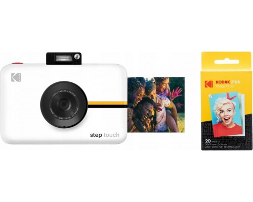 Kodak Digital Step Touch Camera 13MP 1080p + Refill 20 pcs - White