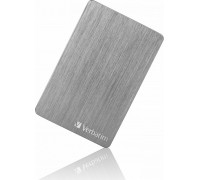 Verbatim HDD Store 'n' Go ALU 1 TB External Drive Gray (53662)
