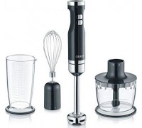 Graef Hand Blender HB502 (black / stainless steel 3-piece set)