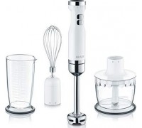 Graef Hand Blender HB501 (white / stainless steel, 3-Piece Set)