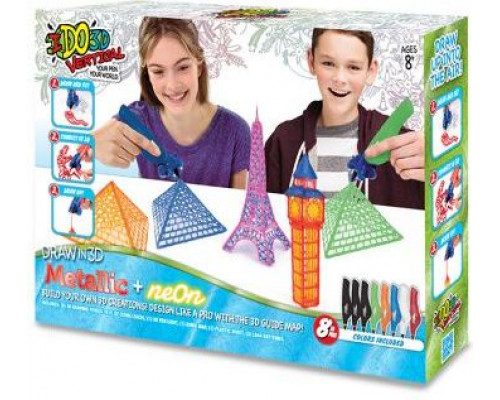Formatex IDO3D Vertical, Metallic Color, 8 Pens (IDO6091)