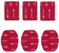 Mantona Adhesive Mounts for GoPro - 6 pieces (20891)