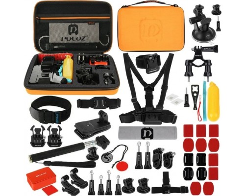 PULUZ Set 53in1 Accessories Gopro 8 7 6 5 Xiaomi Yi 4k