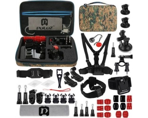 PULUZ Set of 45 Puluz accessories for PKT29 sports cameras