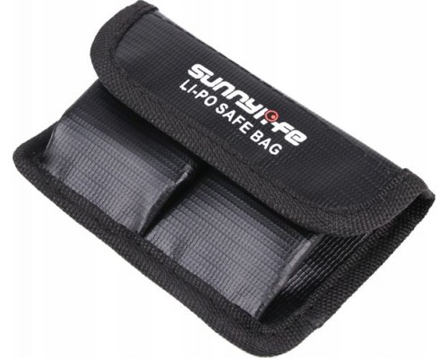 SunnyLife Carrying Case Pouch Cover 2x Battery For Dji Osmo Action Fireproof