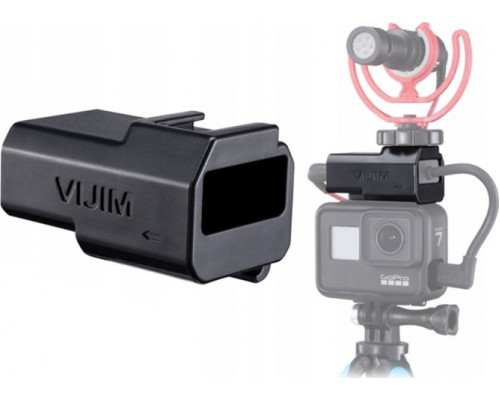 Ulanzi Microphone Holder Adapter For Aamic-001 For Gopro Hero 7 6 5 Black