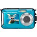 AgfaPhoto Digital Camera Underwater 24MP Video Hd 3m Agfa Photo / Blue