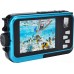 AgfaPhoto Digital Camera Underwater 24MP Video Hd 3m Agfa Photo / Blue