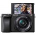 Sony Alpha ILCE-6400 digital camera + Sony SELP 16-50mm lens black