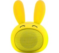 Promate Bunny bluetooth speaker, Li-Ion, 1.0, 3W, yellow, for children