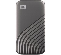 Western Digital SSD My Passport 500 GB Gray External Drive (WDBAGF5000AGY-WESN)