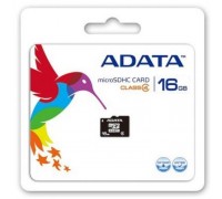 ADATA MicroSDHC 16GB Class 4 Card (AUSDH16GCL4RA1)