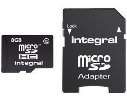 Integral Ultima Pro MicroSDHC 8 GB Class 10 UHS-I / U1 card (INMSDH8G10-90U1)