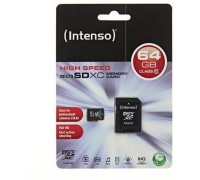 Intenso MicroSDXC 64 GB Class 10 card (3413490)