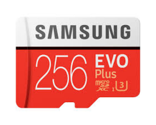Samsung Evo Plus MicroSDXC 256 GB Class 10 UHS-I / U3 Card (MB-MC256HA / EU)