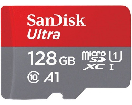 SanDisk Ultra MicroSDXC 128GB Class 10 UHS-I / U1 A1 Card (001734490000)