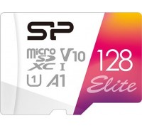 Silicon Power Elite MicroSDXC 128 GB Class 10 UHS-I / U1 A1 V10 Card (SP128GBSTXBV1V20SP)