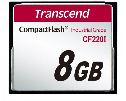 Transcend CF220I Compact Flash 8GB card (TS8GCF220I)