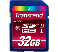 Transcend Ultimate SDHC 32 GB Class 10 UHS-I / U1 card (TS32GSDHC10U1)