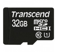 Transcend Premium MicroSDHC 32 GB Class 10 UHS-I / U1 Card (TS32GUSDCU1)