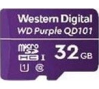 Western Digital Purple MicroSDHC 32 GB Class 10 UHS-I / U1 Card (WDD032G1P0C)