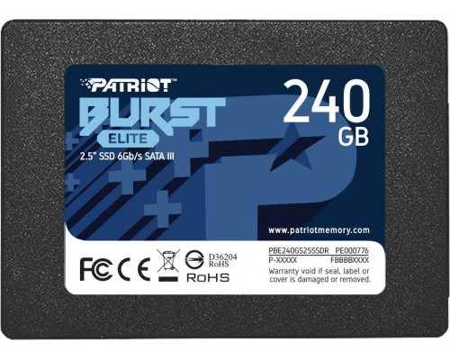 SSD Patriot Burst Elite 240GB 2.5" SATA III (PBE240GS25SSDR)