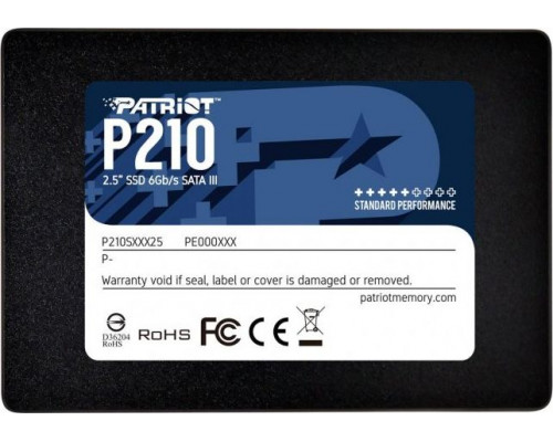 SSD Patriot P210 128GB 2.5" SATA III (P210S128G25)
