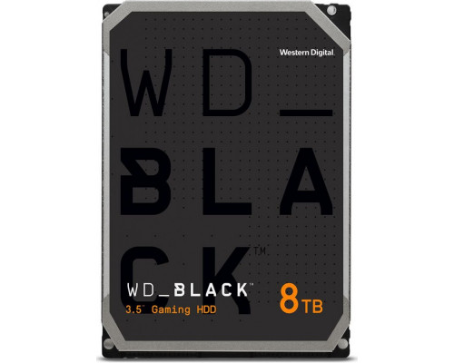 WD Black Gaming 8TB 3.5" SATA III (WD8001FZBX )