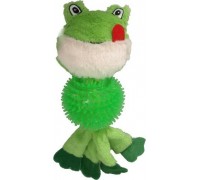 Suņu rotaļlieta YARRO Frog with a ball 28cm