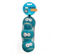Игрушка для собаки EBI Coockoo Breezy Blue Balls Toy L 3pcs. 7.6cm