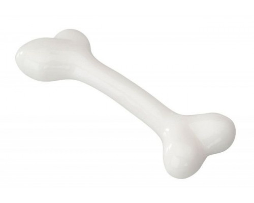 Suņu rotaļlieta EBI Rubber Bone White/Vanilla L 20.25cm