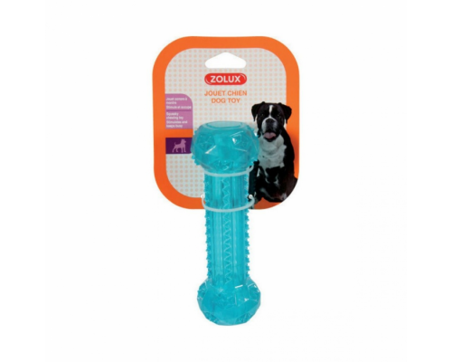 Suņu rotaļlieta Zolux Toy Tpr Pop stick 15 cm, turquoise