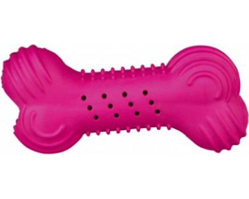 Suņu rotaļlieta Trixie Rustling bone, natural rubber, 11cm