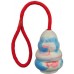 Suņu rotaļlieta Trixie RUBBER TEETHER ON ROPE 6.5cm/30cm