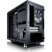 Fractal Design Nano S Mini-Tower housing, Black, Window (FD-CA-DEF-NANO-S-BK-W)