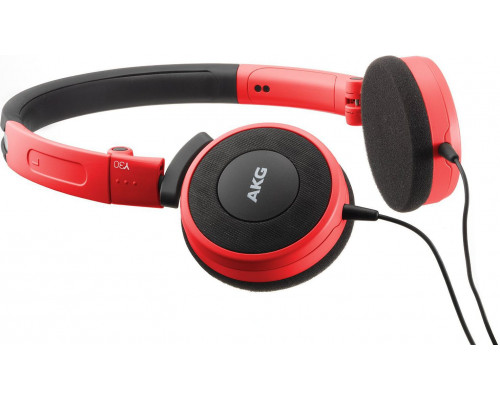 AKG Y30 headphones red