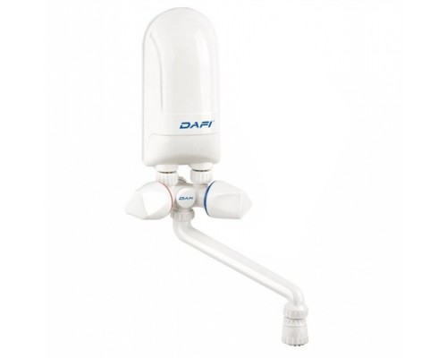 Dafi Water heater IPX5 5.5kW with a white battery (230V)