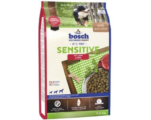Bosch Tiernahrung Sensitive Lamb & Rice - 3 kg