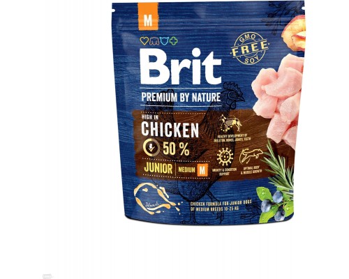 Brit Premium By Nature Junior M Medium 1kg