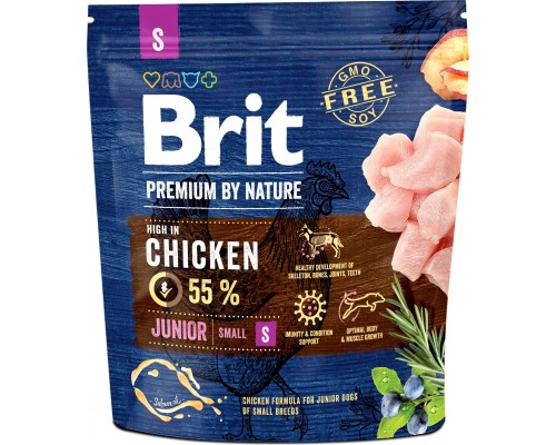Brit Premium By Nature Junior S Small 1kg
