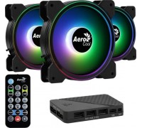 Aerocool Saturn 12F ARGB Pro 3-pack + Hub (AEROPGSSATURN12F-A-P)